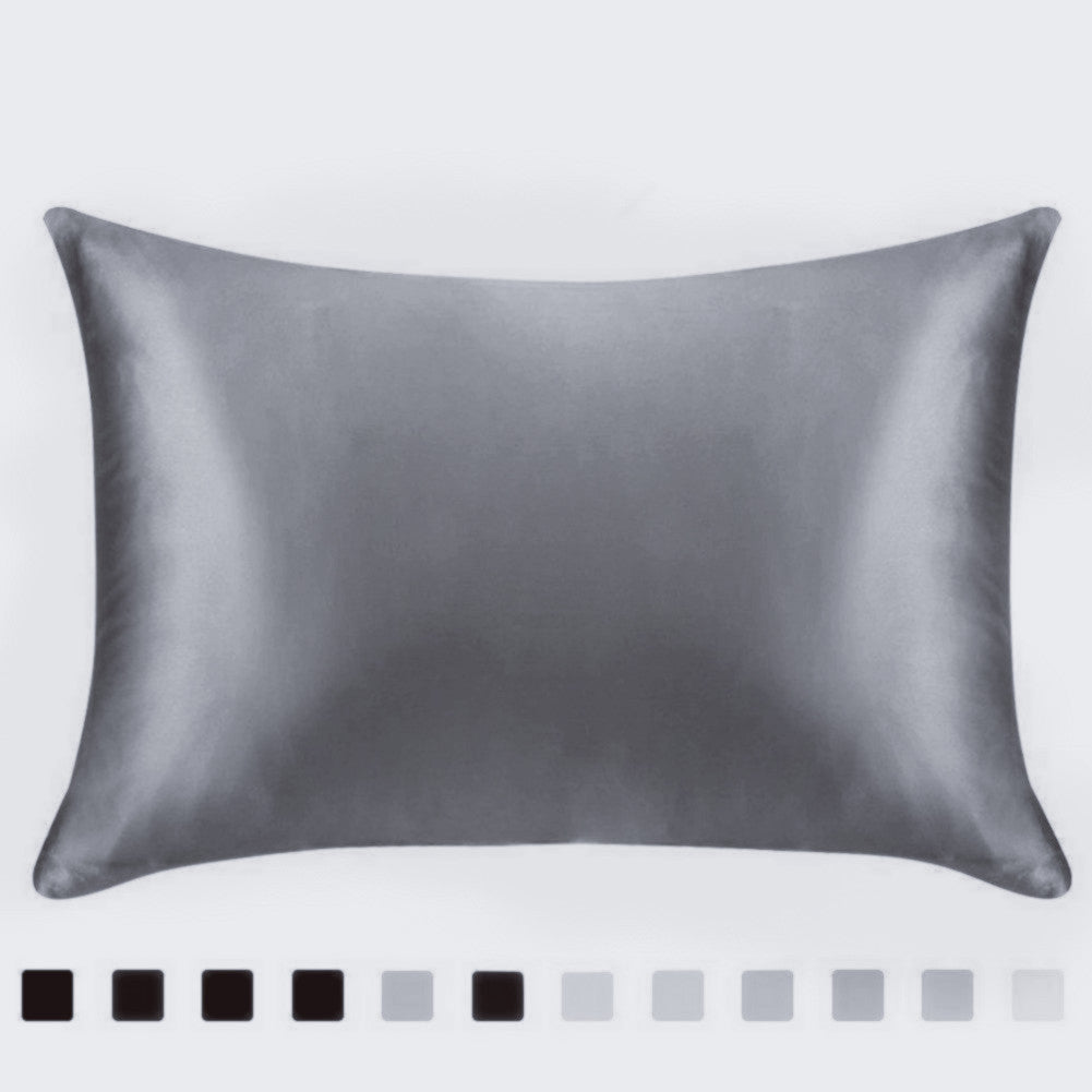 Pillowcase Satin Solid Colour Simulation Silk Single Pillowcase