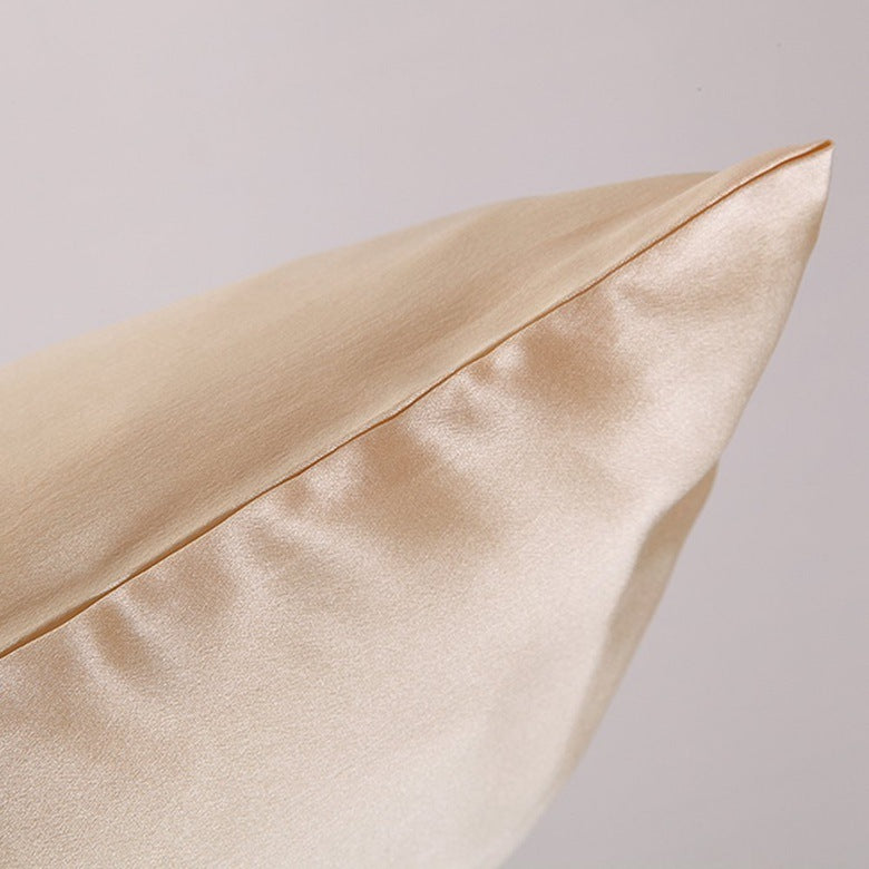 Pillowcase Satin Solid Colour Simulation Silk Single Pillowcase