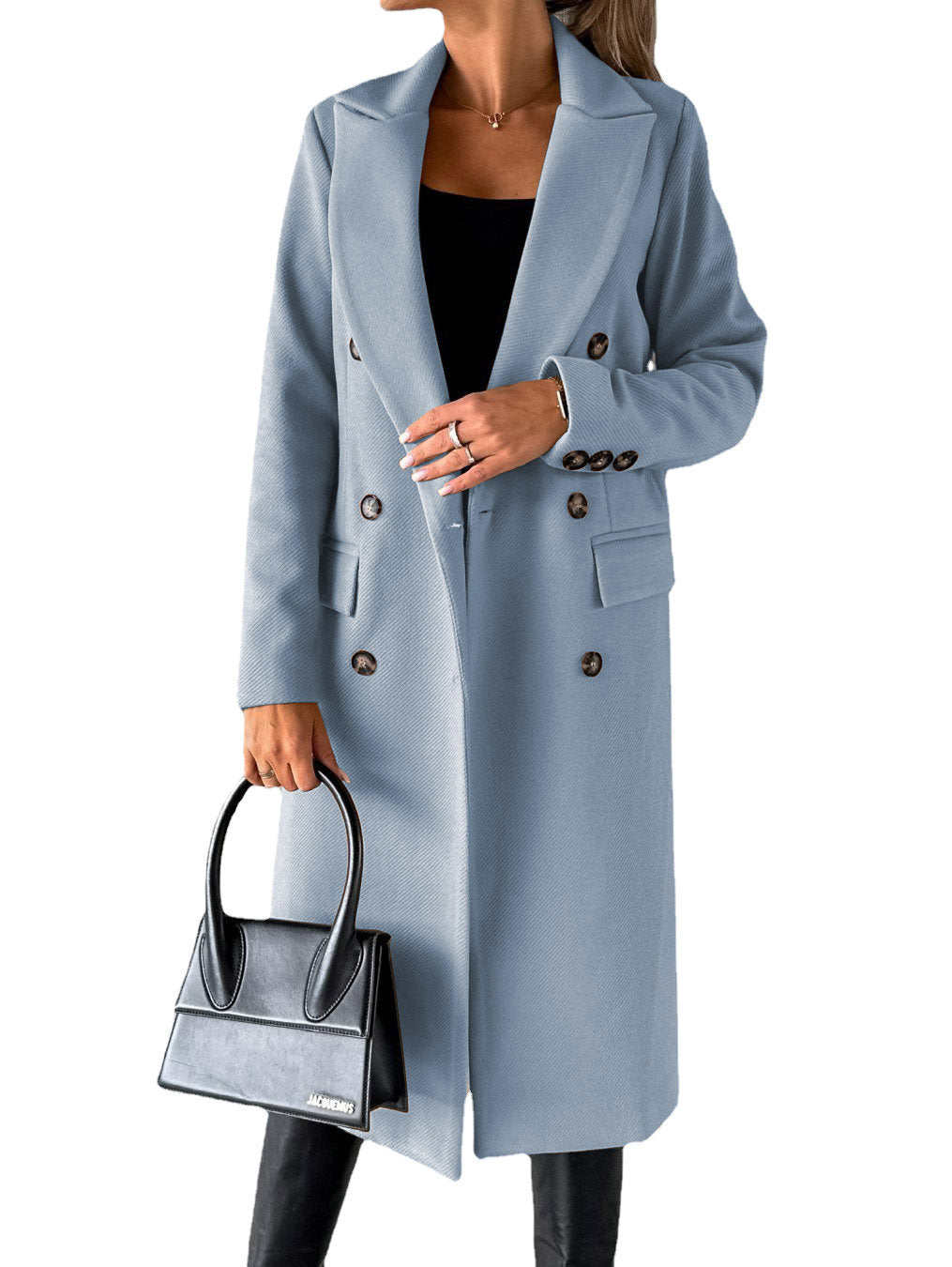 Long Sleeve Lapel Coat Winter Fashion